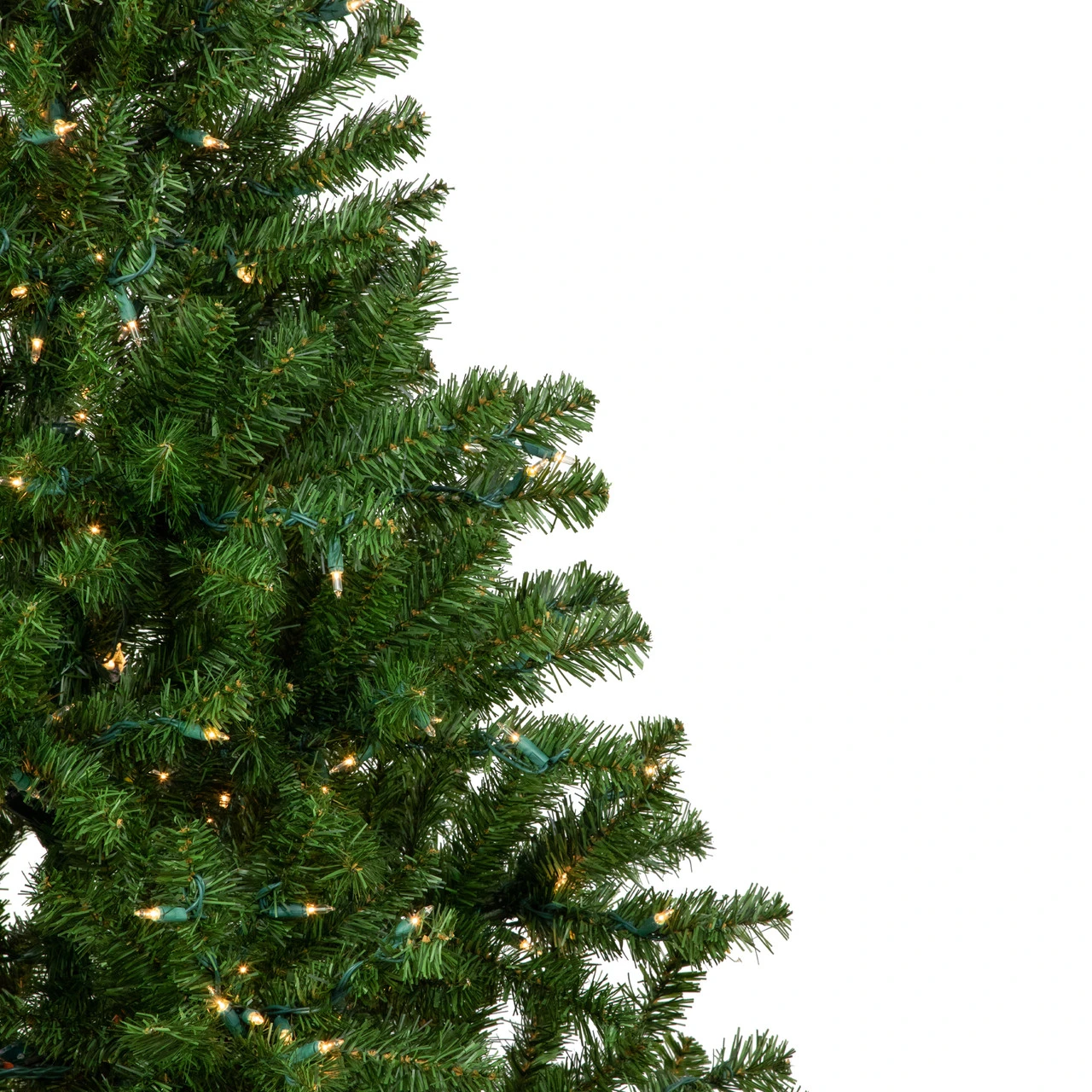 6' Pre-Lit Medium Balsam Pine Artificial Christmas Tree, Clear Lights 4 6' Pre-Lit Medium Balsam Pine Artificial Christmas Tree, Clear Lights - Image 2
