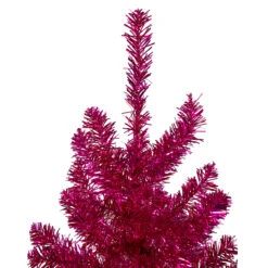 9' Metallic Pink Tinsel Artificial Christmas Tree - Unlit 10 9' Metallic Pink Tinsel Artificial Christmas Tree - Unlit -Christmas Decoration Store northlight v27310 3 89218.1667569941