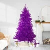 7' Metallic Purple Tinsel Artificial Christmas Tree - Unlit 1 7' Metallic Purple Tinsel Artificial Christmas Tree - Unlit -Christmas Decoration Store northlight v27318 same20as20v27319 28011.1667531284