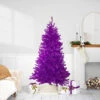 6' Metallic Purple Tinsel Artificial Christmas Tree - Unlit 1 6' Metallic Purple Tinsel Artificial Christmas Tree - Unlit -Christmas Decoration Store northlight v27318 same20as20v27319 78131.1667530613
