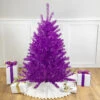 4.5' Metallic Purple Tinsel Artificial Christmas Tree -Unlit 1 4.5' Metallic Purple Tinsel Artificial Christmas Tree -Unlit -Christmas Decoration Store northlight v27322 94658.1667530624