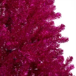 6' Metallic Pink Tinsel Artificial Christmas Tree - Unlit 9 6' Metallic Pink Tinsel Artificial Christmas Tree - Unlit -Christmas Decoration Store northlight v27323 1 28046.1667534173