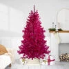 7' Metallic Dark Pink Artificial TinselChristmas Tree - Unlit 1 7' Metallic Dark Pink Artificial TinselChristmas Tree - Unlit -Christmas Decoration Store northlight v27323 89498.1682111775