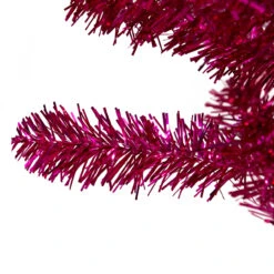 6' Metallic Pink Tinsel Artificial Christmas Tree - Unlit 11 6' Metallic Pink Tinsel Artificial Christmas Tree - Unlit -Christmas Decoration Store northlight v27331 4 74040.1667534173