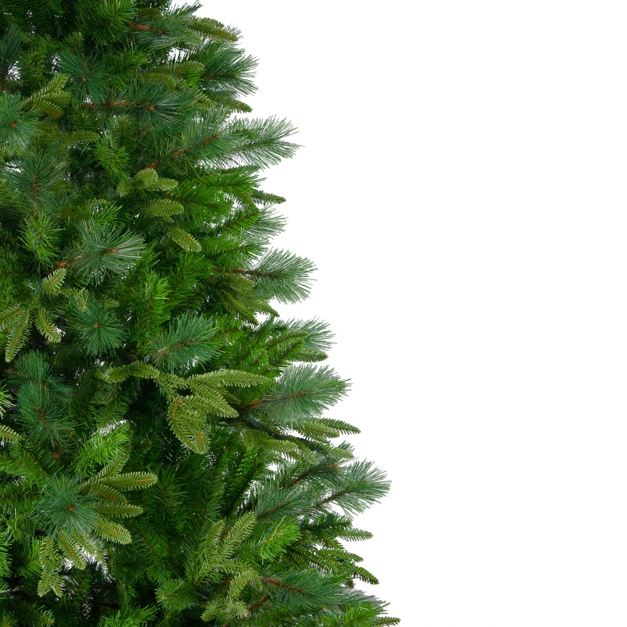 6.5' Medium Rosemary Emerald Angel Pine Artificial Christmas Tree - Unlit 4 6.5' Medium Rosemary Emerald Angel Pine Artificial Christmas Tree - Unlit - Image 2