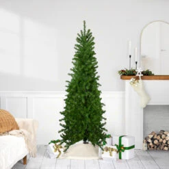 6.5' Canadian Pine Artificial Pencil Christmas Tree - Unlit