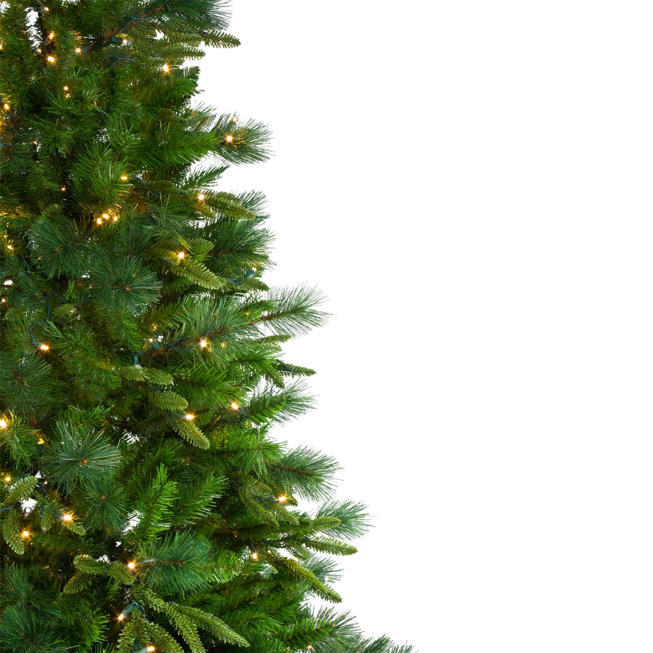 6.5' Pre-Lit Rosemary Emerald Angel Pine Artificial Christmas Tree - Warm White LED Lights 6 6.5' Pre-Lit Rosemary Emerald Angel Pine Artificial Christmas Tree - Warm White LED Lights - Image 4