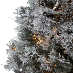 7.5' Pre-Lit Full Black Spruce Artificial Christmas Tree - Clear LED Lights 10 7.5' Pre-Lit Full Black Spruce Artificial Christmas Tree - Clear LED Lights -Christmas Decoration Store northlight v27372 2 54081.1684856105