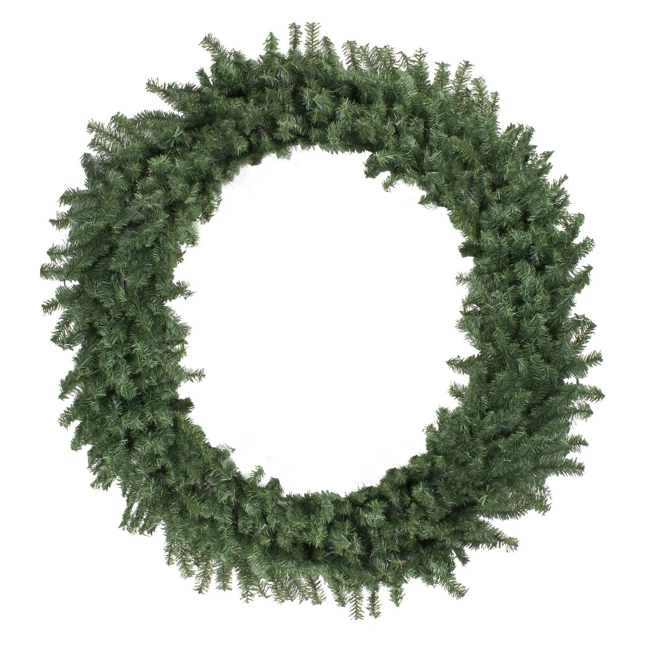 Canadian Pine Commercial Size Artificial Christmas Wreath, 60-Inch, Unlit 5 Canadian Pine Commercial Size Artificial Christmas Wreath, 60-Inch, Unlit - Image 3