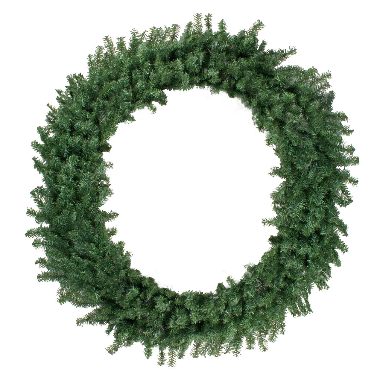 Canadian Pine Commercial Size Artificial Christmas Wreath, 60-Inch, Unlit 3 Canadian Pine Commercial Size Artificial Christmas Wreath, 60-Inch, Unlit