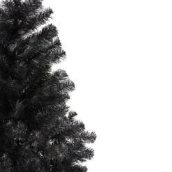 6' Black Colorado Spruce Artificial Halloween Tree - Unlit -Christmas Decoration Store northlight v87071 1 55533.1667489900