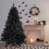 6' Black Colorado Spruce Artificial Halloween Tree - Unlit 1 6' Black Colorado Spruce Artificial Halloween Tree - Unlit -Christmas Decoration Store northlight v87071 update 22687.1667489899