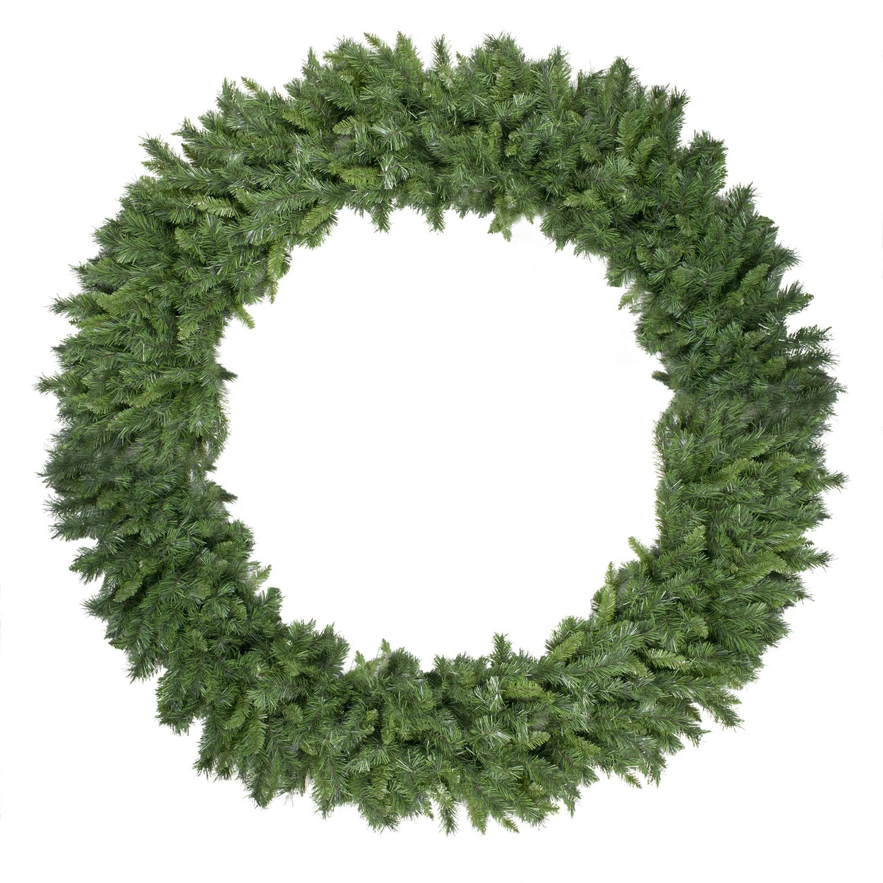 Green Lush Mixed Pine Artificial Christmas Wreath - 72-Inch, Unlit 5 Green Lush Mixed Pine Artificial Christmas Wreath - 72-Inch, Unlit - Image 3