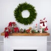 Grande Spruce Artificial Christmas Wreath, 48-Inch, Unlit 2 Grande Spruce Artificial Christmas Wreath, 48-Inch, Unlit -Christmas Decoration Store northlight v94178 1 51042.1674506770