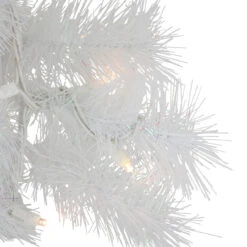 Pre-Lit White Alaskan Pine Artificial Christmas Wreath, 24-Inch, Warm White LED Lights 8 Pre-Lit White Alaskan Pine Artificial Christmas Wreath, 24-Inch, Warm White LED Lights -Christmas Decoration Store northlight v94181 3new2023 70586.1675807714