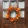 Berries And Apples Foliage Twig Artificial Thanksgiving Wreath - 18-Inch, Unlit 2 Berries And Apples Foliage Twig Artificial Thanksgiving Wreath - 18-Inch, Unlit -Christmas Decoration Store northlight vm26538 37144.1667529974