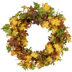 Berries And Twigs Artificial Thanksgiving Wreath Yellow 30-Inch - Unlit 9 Berries And Twigs Artificial Thanksgiving Wreath Yellow 30-Inch - Unlit -Christmas Decoration Store northlight vm26541 styled 07310.1678902858