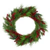 Mixed Pine And Berries Artificial Christmas Wreath - 26 Inch, Unlit 1 Mixed Pine And Berries Artificial Christmas Wreath - 26 Inch, Unlit -Christmas Decoration Store northlight vm26563 26499.1667572666