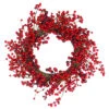 Red Berry Artificial Christmas Twig Wreath - 20-Inch, Unlit 2 Red Berry Artificial Christmas Twig Wreath - 20-Inch, Unlit -Christmas Decoration Store northlight vm37811 98808.1667488392