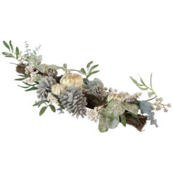 36" Neutral Colored Pumpkin And Pine Cones Fall Harvest Swag - Unlit 9 36" Neutral Colored Pumpkin And Pine Cones Fall Harvest Swag - Unlit -Christmas Decoration Store northlight vm89190 2 updated2022 40661.1667642964