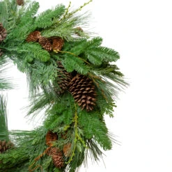 Pine Cone And Cedar Artificial Christmas Wreath - 32-Inch, Unlit -Christmas Decoration Store northlight vm89236 1 31318.1667489803