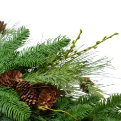 Pine Cone And Cedar Artificial Christmas Wreath - 32-Inch, Unlit -Christmas Decoration Store northlight vm89236 2 51905.1667489802