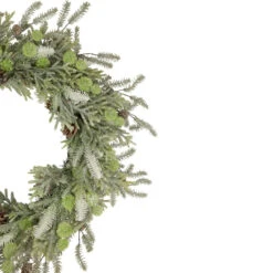 Frosted Pine And Pinecone Christmas Wreath, 30-Inch, Unlit 9 Frosted Pine And Pinecone Christmas Wreath, 30-Inch, Unlit -Christmas Decoration Store northlight vm92763 2 02392.1667554478