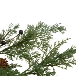 5' X 10" Pine And Blueberry Christmas Garland With Pinecones, Unlit 7 5' X 10" Pine And Blueberry Christmas Garland With Pinecones, Unlit -Christmas Decoration Store northlight vm92772 2 updated 71341.1667569732