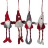 Set Of 4 Red And Gray Plush Gnome Christmas Ornaments 9" 1 Set Of 4 Red And Gray Plush Gnome Christmas Ornaments 9" -Christmas Decoration Store northlight wu86300 00560.1679692521