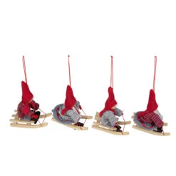 Set Of 4 Holiday Kids On Sleds Christmas Ornaments 4" 10 Set Of 4 Holiday Kids On Sleds Christmas Ornaments 4" -Christmas Decoration Store northlight wu86327 3 08929.1667656712