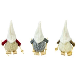 Set Of 3 Skiing Gnomes Christmas Ornaments 4.5" 16 Set Of 3 Skiing Gnomes Christmas Ornaments 4.5" -Christmas Decoration Store northlight wu92513 2 53605.1681147876