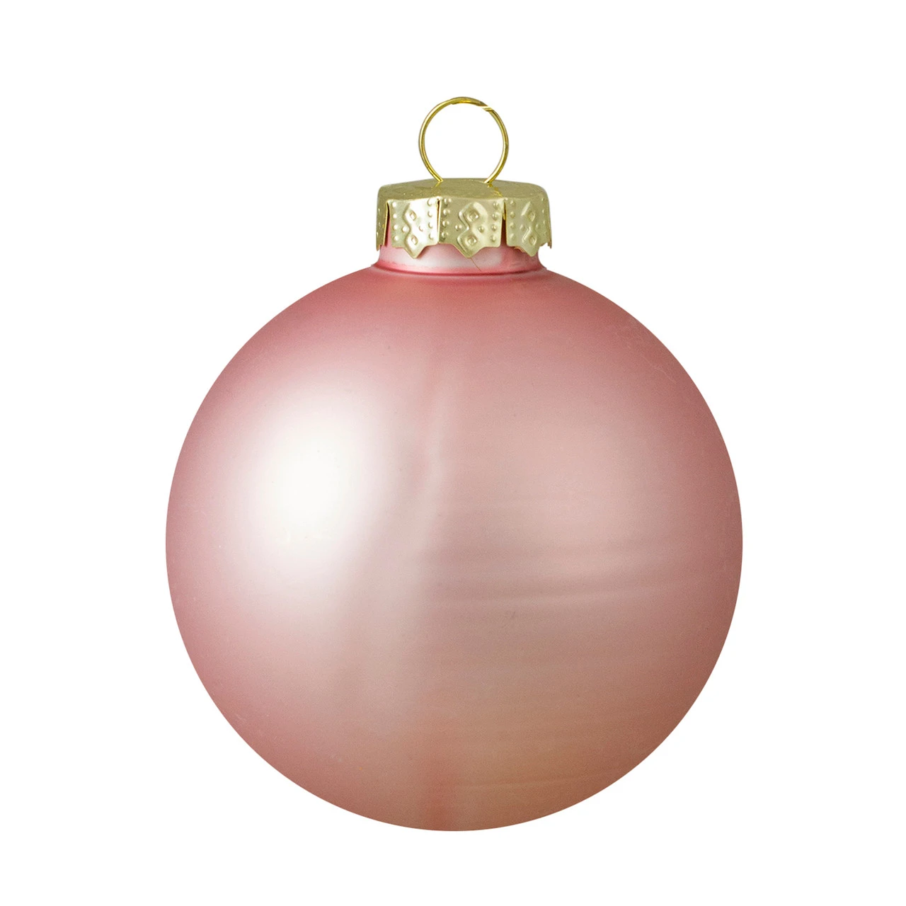 9ct Shiny And Matte Pink And Gold Glass Ball Christmas Ornaments 2.5" (65mm) 5 9ct Shiny And Matte Pink And Gold Glass Ball Christmas Ornaments 2.5" (65mm) - Image 3