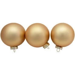6ct Champagne Gold 2-Finish Glass Ball Christmas Ornament Set 3.25" 11 6ct Champagne Gold 2-Finish Glass Ball Christmas Ornament Set 3.25" -Christmas Decoration Store northlight wy00762 3 updated2022 80923.1677045419