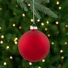 4ct Red And Gold 2-Finish Glass Christmas Ball Ornaments 4" (100mm) -Christmas Decoration Store northlight wy00768 75668.1667576626