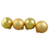 4ct Gold Glass 2-Finish Christmas Ball Ornaments 5" (120mm) 2 4ct Gold Glass 2-Finish Christmas Ball Ornaments 5" (120mm) -Christmas Decoration Store northlight wy00769 36325.1685643389