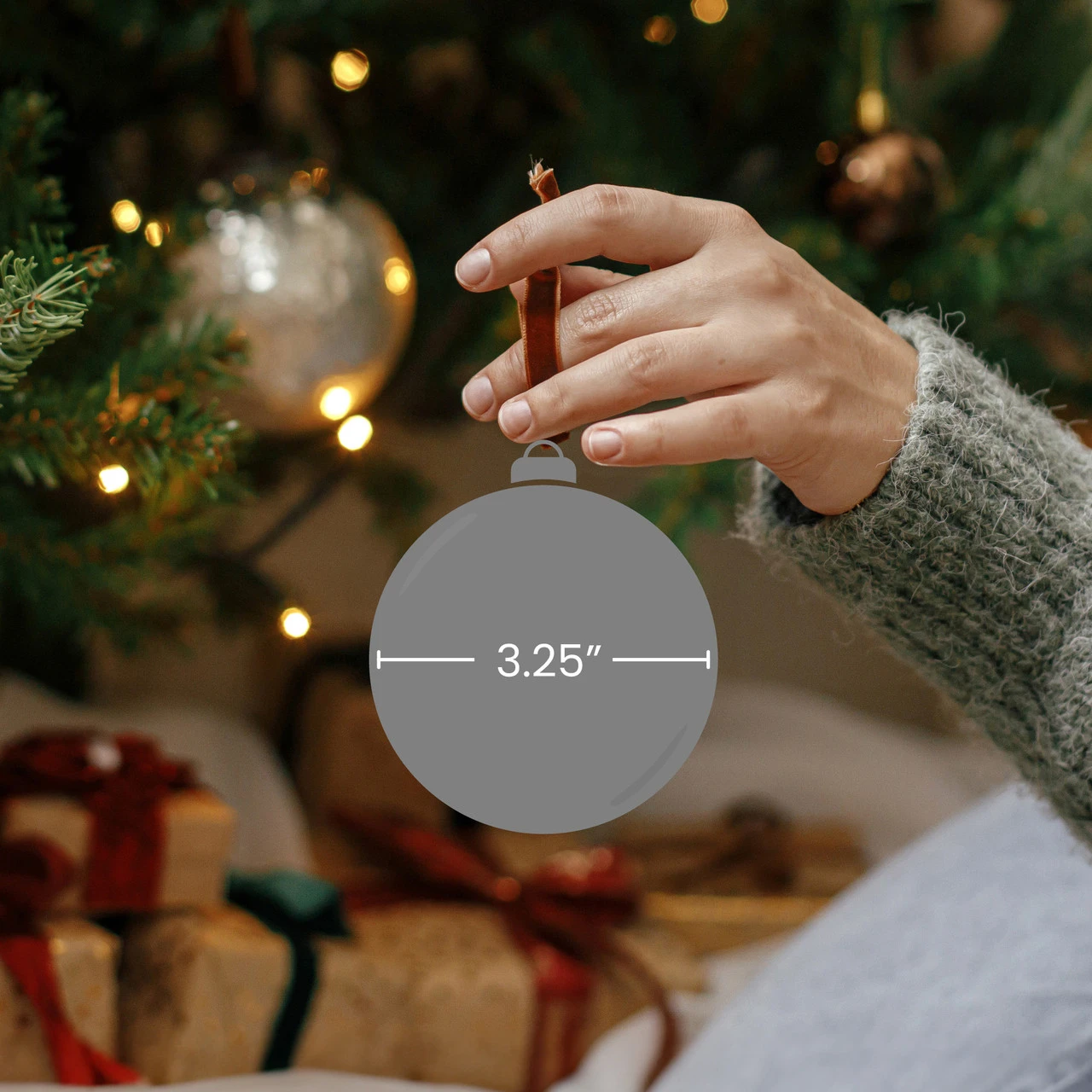 Set Of 4 Matte Red Glass Ball Christmas Ornaments 3.25-Inch (80mm) 7 Set Of 4 Matte Red Glass Ball Christmas Ornaments 3.25-Inch (80mm) - Image 5