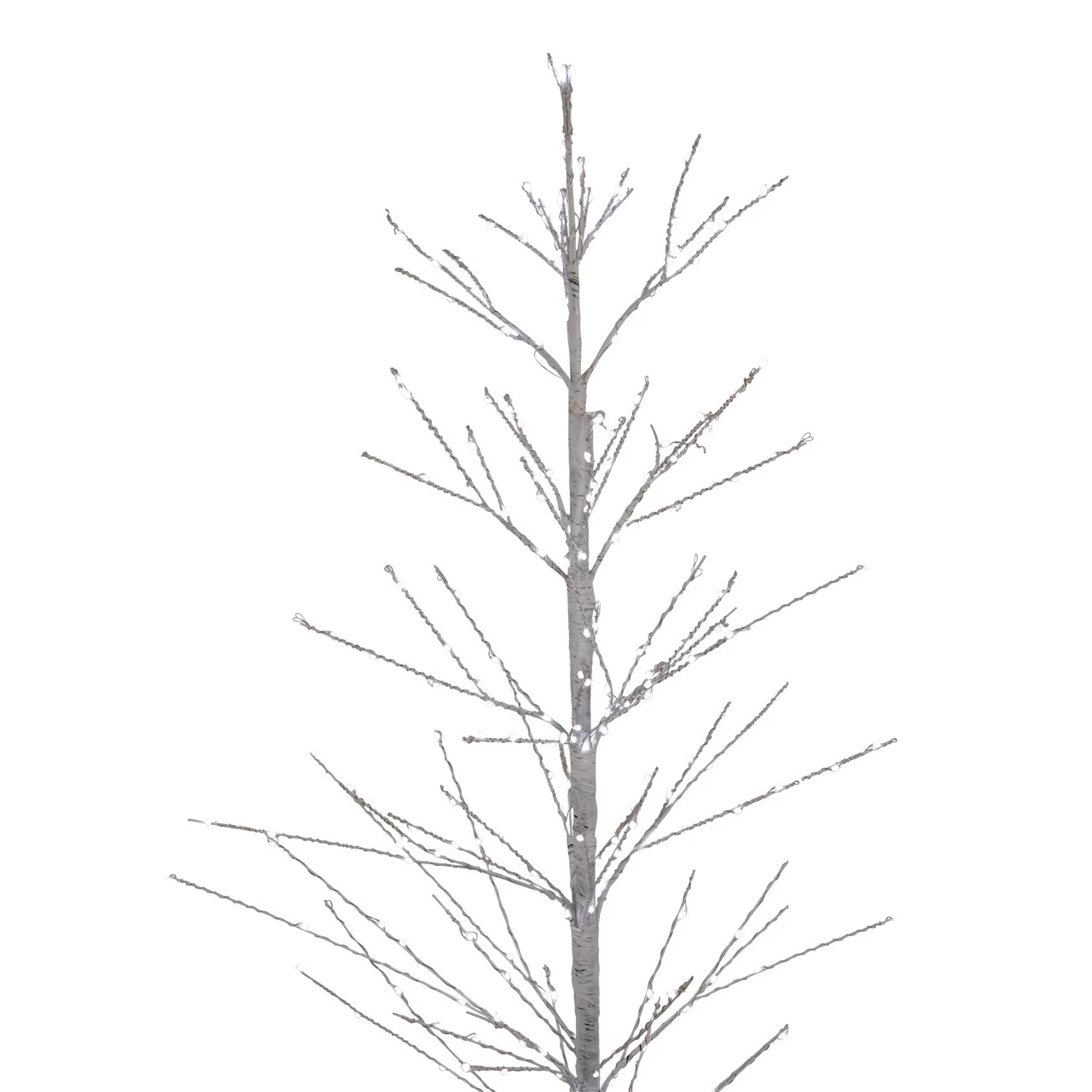4' LED Lighted White Birch Christmas Twig Tree - Pure White Lights 8 4' LED Lighted White Birch Christmas Twig Tree - Pure White Lights - Image 6