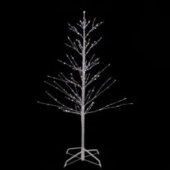 4' LED Lighted White Birch Christmas Twig Tree - Pure White Lights 12 4' LED Lighted White Birch Christmas Twig Tree - Pure White Lights -Christmas Decoration Store northlight xt92217 onblack 50772.1667490921
