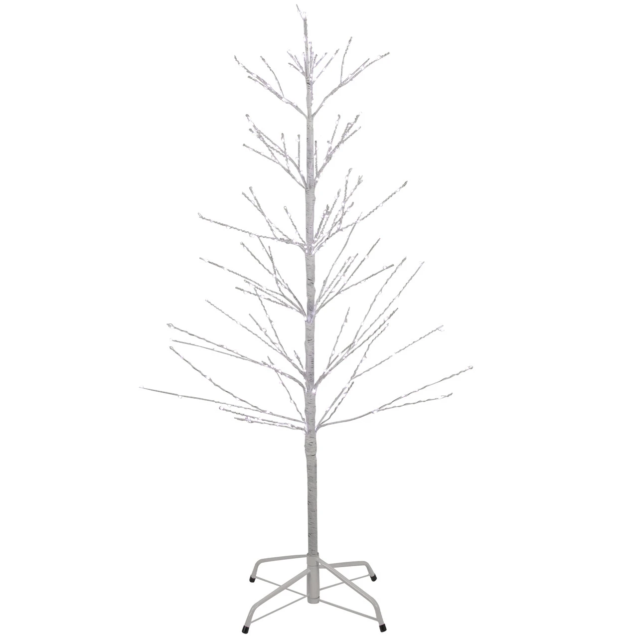 4' LED Lighted White Birch Christmas Twig Tree - Pure White Lights 3 4' LED Lighted White Birch Christmas Twig Tree - Pure White Lights