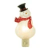 6.75" Snowman Wearing Red Scarf Christmas Night Light 1 6.75" Snowman Wearing Red Scarf Christmas Night Light -Christmas Decoration Store northlight y92488 1new 14188.1667531695