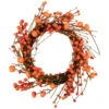 Red And Orange Berries With Mini Pumpkins Fall Harvest Wreath, 20-Inch, Unlit 2 Red And Orange Berries With Mini Pumpkins Fall Harvest Wreath, 20-Inch, Unlit -Christmas Decoration Store northlight yk93251 1 98232.1667554467