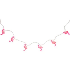10ct Pink Flamingo Summer Patio String Light Set, 7.25ft White Wire 10 10ct Pink Flamingo Summer Patio String Light Set, 7.25ft White Wire -Christmas Decoration Store northlight ys18852 1 36409.1682686604
