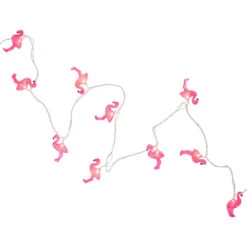 10ct Pink Flamingo Summer Patio String Light Set, 7.25ft White Wire 11 10ct Pink Flamingo Summer Patio String Light Set, 7.25ft White Wire -Christmas Decoration Store northlight ys18852 2 92224.1682686604