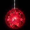 6" LED Lighted Red Crystal Sphere Outdoor Christmas Decoration 1 6" LED Lighted Red Crystal Sphere Outdoor Christmas Decoration -Christmas Decoration Store northlight ys27566 35794.1667661384