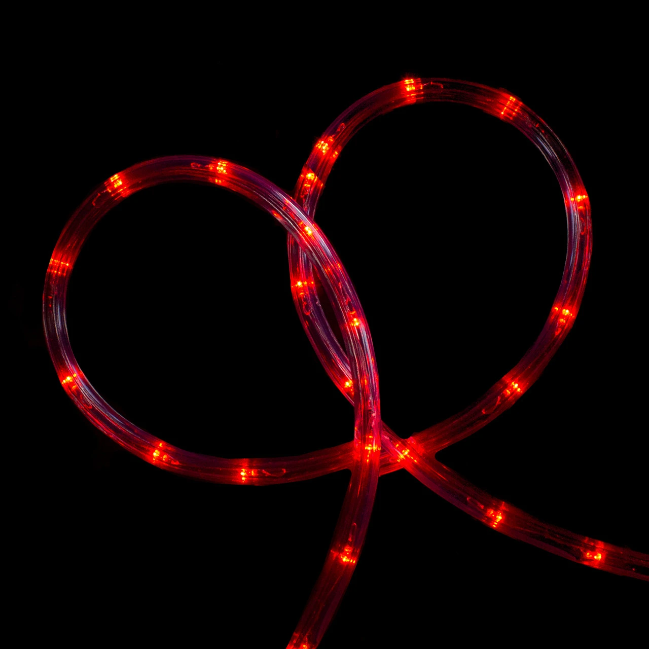 18' Red LED Christmas Rope Lights 3 18' Red LED Christmas Rope Lights