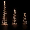 Set Of 3 Clear Lighted Spiral Christmas Trees - 3', 4', And 6' 1 Set Of 3 Clear Lighted Spiral Christmas Trees - 3', 4', And 6' -Christmas Decoration Store northlight ys90352 06098.1667530466