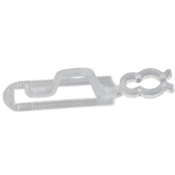 60ct Clear Omni All-In-One Universal Gutter And Shingle LED Christmas Light Clips