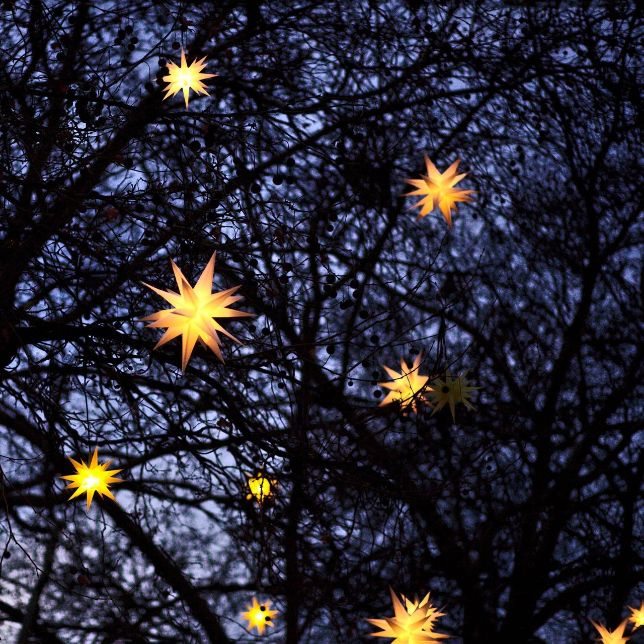 12" White LED Lighted Battery Operated Moravian Star Christmas Decoration 6 12" White LED Lighted Battery Operated Moravian Star Christmas Decoration - Image 4