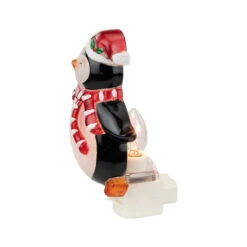 6" Black And Red Happy Penguin In Santa Hat Christmas Night Light 10 6" Black And Red Happy Penguin In Santa Hat Christmas Night Light -Christmas Decoration Store northlight ys93826 03 13912.1679691653