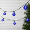 10-Count Blue G50 Globe Christmas Patio Lights- 9ft, Green Wire 1 10-Count Blue G50 Globe Christmas Patio Lights- 9ft, Green Wire -Christmas Decoration Store northlight ys93865 temp 08804.1683296318